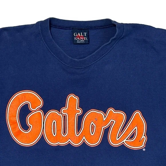 GALT SANDS University of Florida Gators Blue Crew Neck long Sleeve Shirt - Picture 5 of 8